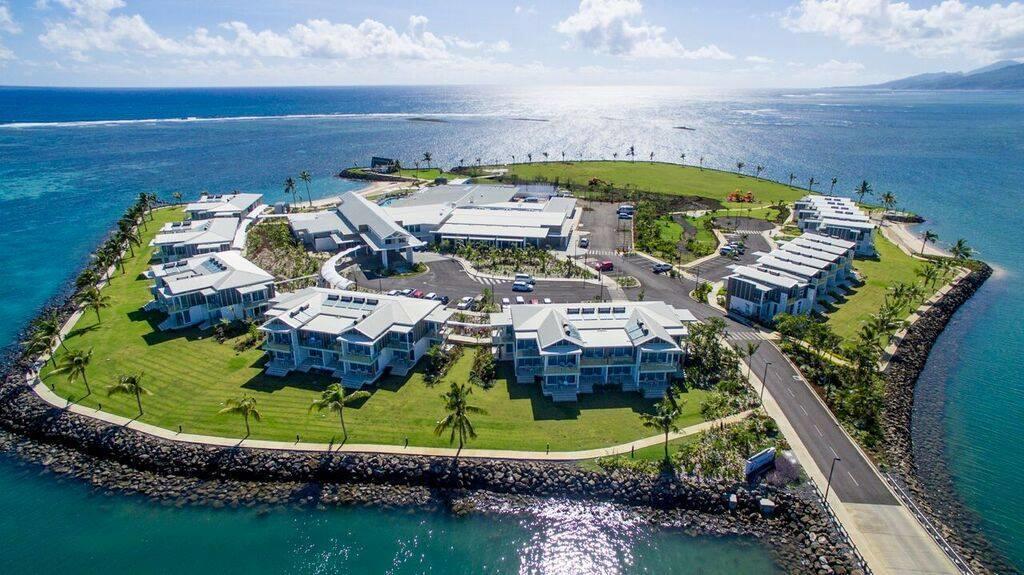 Taumeasina Island Resort Апиа Экстерьер фото